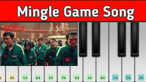 Mingle Game Song | Squid Game: Season 2 | Easy Piano Tutorial