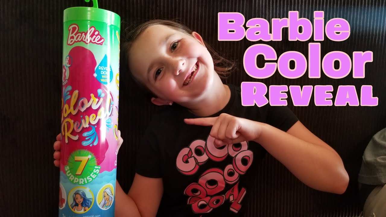 BARBIE COLOR REVEAL OPENING - YouTube