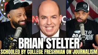 Brian Stelter Schooled By College Freshman On Journalism