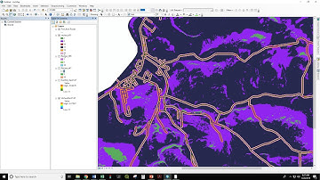 Creation of Multi Criteria Decision Support Model with Two Criteria in ArcMap 10.6.1