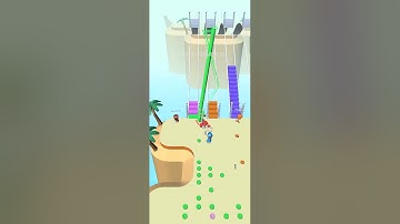 Bridge Race (Android iOS) Level 112 #short #viralshorts