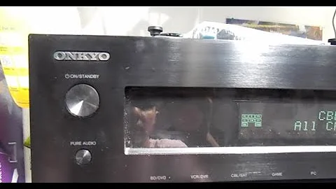 HOW TO REST ONKYO Receiver/ Factory Reset fix!!!!!!