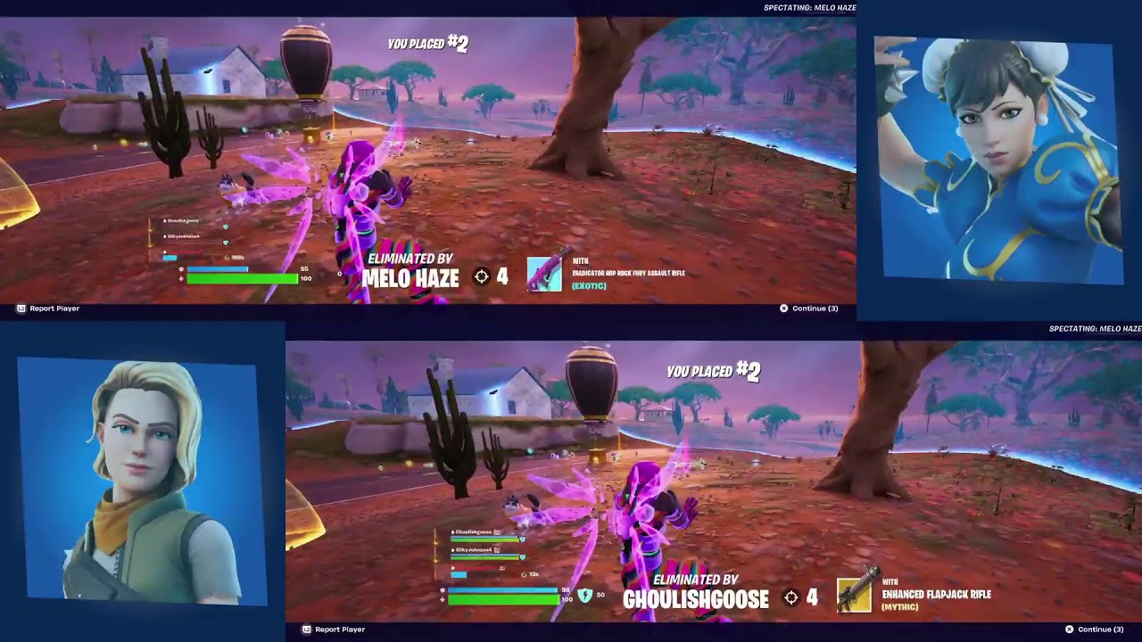 Fortnite splitscreen