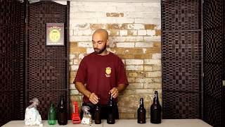 Compare different beer bottles