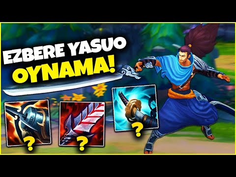 YASUO'YU DAHA İYİ OYNAMAK İÇİN TAKTİKLER!