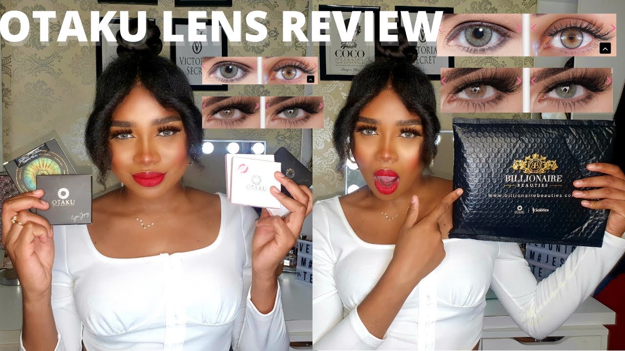 OTAKU LENS WE NEED TO TALK ! BEST COLOUR CONTACT LENSES FOR DARK BROWN EYES | VNVERONICA