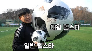 세상에서 제일 큰 텔스타 축구공으로 롱킥 날려봤습니다