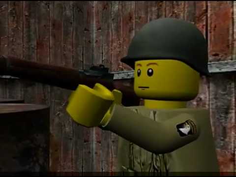 LEGO D-DAY 2 PARATROOPERS (Blender 2.48)2