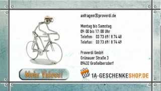 Schraubenmännchen Wired Line Fahrradfahrer - Rennrad