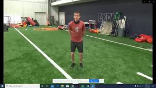 Vertical Scissors (Stationary Warm-Up)