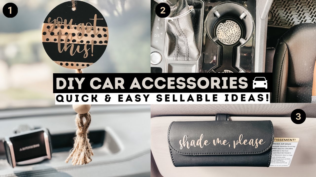 DIY Sellable Car Accessories + Car Cleaning Motivation!