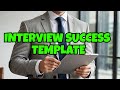 Crack ANY Job Interview with THIS Proven Template!