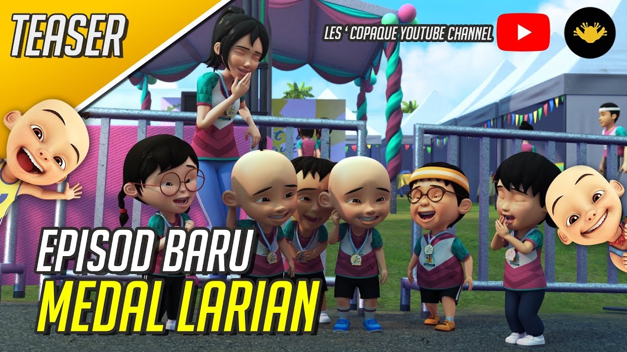 Episod Baru Upin Ipin Musim 13 Medal Larian Youtube