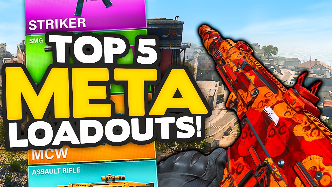 TOP 5 META LOADOUTS for WARZONE SEASON 5 RELOADED! - YouTube