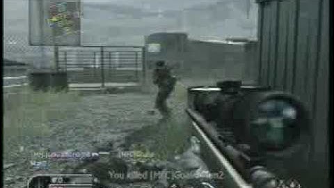 CoD4 FFA -- Quick scopes & no scopes