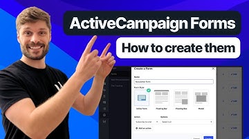 How to CREATE ActiveCampaign FORMS