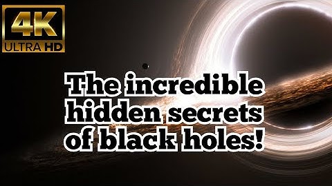A relaxing Exploration into the captivating realm of black holes 🕳  in stunning details ✨️
