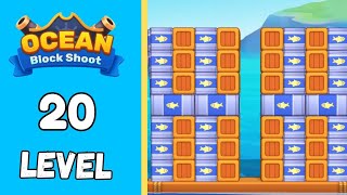 Ocean Block shoot Level 20 Walkthrough Solution