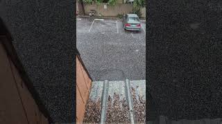 Flash Hail Storm