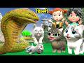 बिल्ली के बच्चे और साँप | Billi Ke Bache | Chintu | pagal beta |comedy video | cs bishtvines