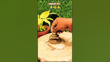 how to make shivling from clay🙏shivling making video🔥mahadev status🕉mahadev song🚩bholenath#shorts