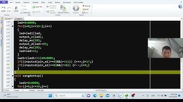 Bài 2: LED và Nút Nhấn vi xử lý PIC 16F887(bài bổ xung theo yêu cầu)