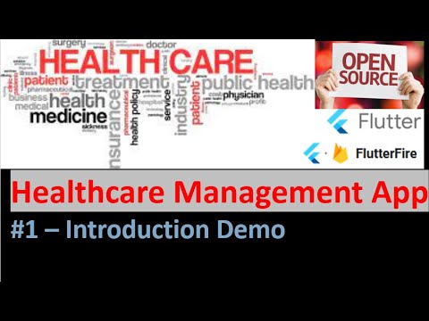 Flutter - Hospital Health Management Firebase App OPD, IPD, Pathology WebMD Rx Patient Appointments