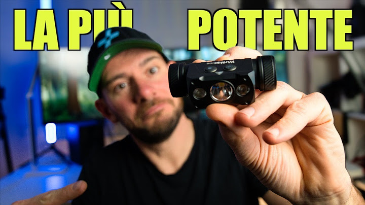 La TORCIA FRONTALE PIÙ POTENTE ! Wurkkos HD50