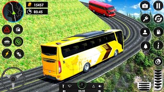 Coach Bus Tourist Driver 2024 - Uphill Offroad Bus Driving Simulator 3D - Android GamePlay screenshot 5