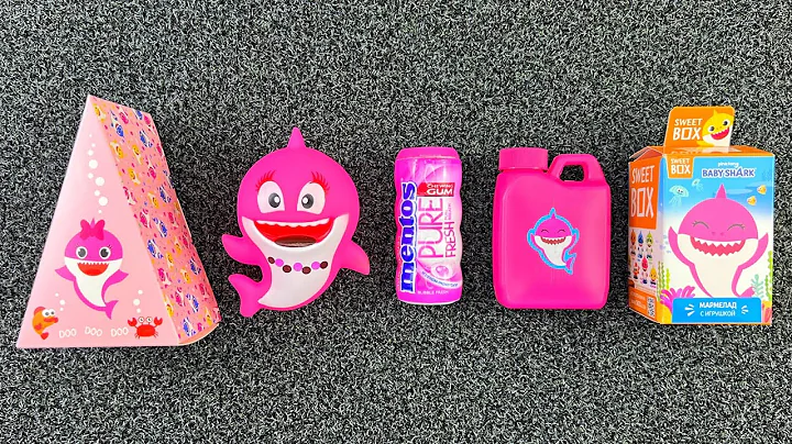 *NEW*🤩Funny Candy ASMR | Satisfying BABY SHARK Video | Softdrink Surprise Egg Sweets & Toys unboxing