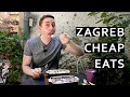 Zagreb Cheap Eats, Croatian Food in Zagreb, Croatia