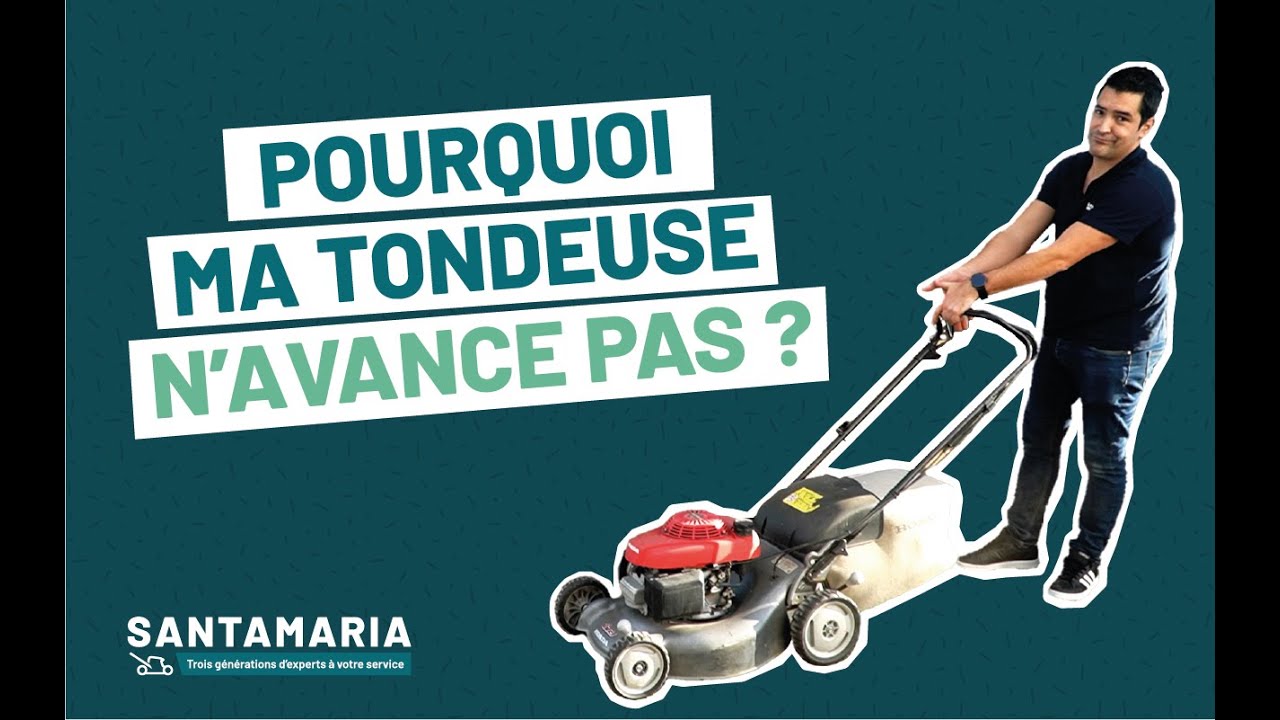Pourquoi Ma Tondeuse Autotractee N Avance Plus