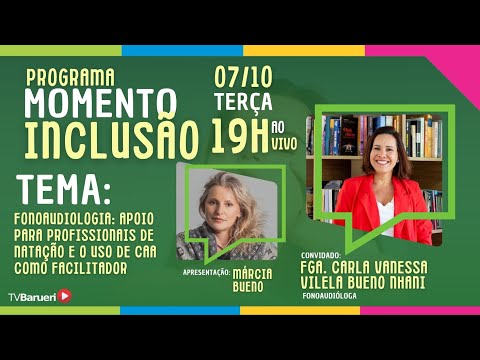 Fonoaudiologia: Apoio P/ Profissionais De Natação E O Uso De Caa Como Facilitador | Momento Inclusão