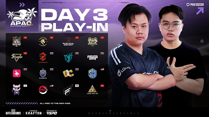 𝐏𝐆𝐒 𝐀𝐏𝐀𝐂 𝐐𝐔𝐀𝐋𝐈𝐅𝐈𝐄𝐑𝐒 𝟐𝟎𝟐𝟒 𝐏𝐇𝐀𝐒𝐄 𝟐 | PLAY-IN Hari Ketiga