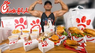 THE ENTIRE MENU AT CHICK-FIL-A CHALLENGE