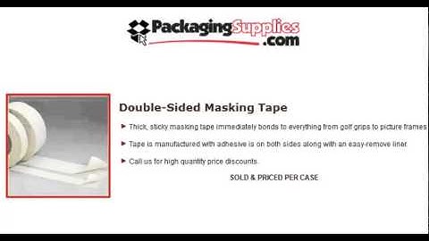 Strong Double Sided Adhesive Tape
