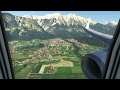 MSFS2020 | INCREDIBLE approach into Innsbruck! (LOWI/INN)