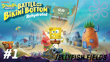 SPONGEBOB SQUAREPANTS Battle for Bikini Bottom Rehydrated Walkthrough Part 1 – Jellyfish Fields #1