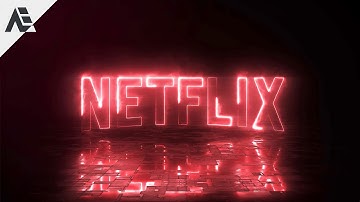Electric Neon Logo & Text Animation in After Effects (Saber Plugin)