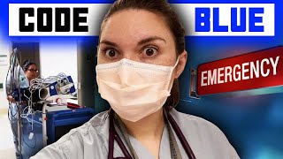 Day In The Life Of A Doctor: NIGHT SHIFT with Code Blue Emergency!