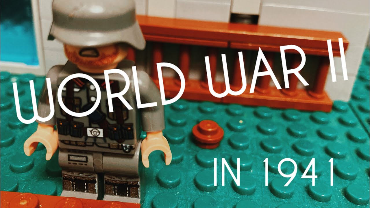 LEGO World war II in 1941 stop motion