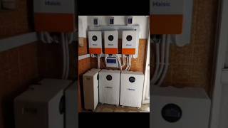 15kva 15kwh Inverter setup solar offgrid #solar #solarconverter #solarrepair #powersource