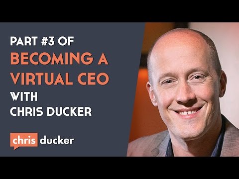 Why I Want to be a Virtual CEO - Part 3