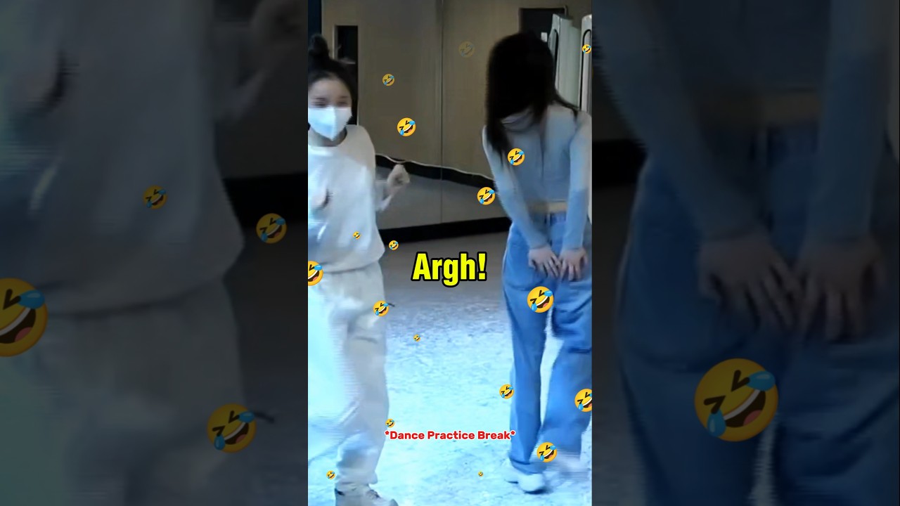 Mijoo was hit on the butt by Jinjoo (chaotic sisters)