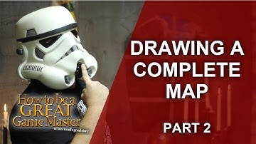 Great GM - How to draw a map for your one shot rpg adventure - Game Master GM Tips