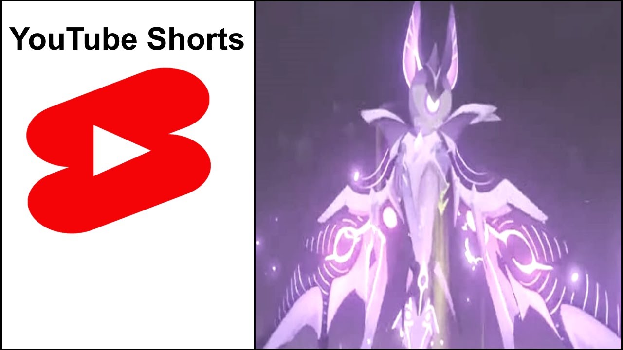 When Thunder Manifestation looks like a Pokemon... (Genshin Impact)