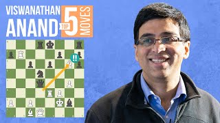 Viswanathan Anand's Top 5 Moves Of All Time screenshot 2