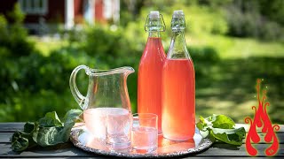 The rhubarb lemonade