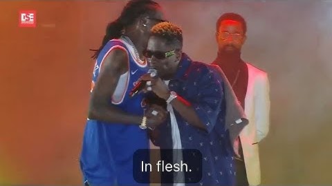 SHATTA WALE & VYBZ KARTEL  ON STAGE FREEDOM STREET CONCERT.. 🔥