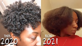 1 Year Natural Hair Growth Tips